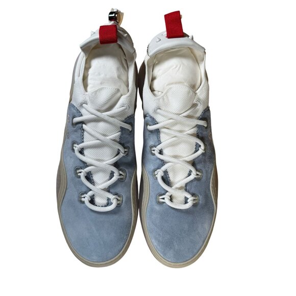 Christian Louboutin Men's Arpoador Flat Sneaker Zinc Bianco Size EU 44 US 11 - Picture 4 of 11